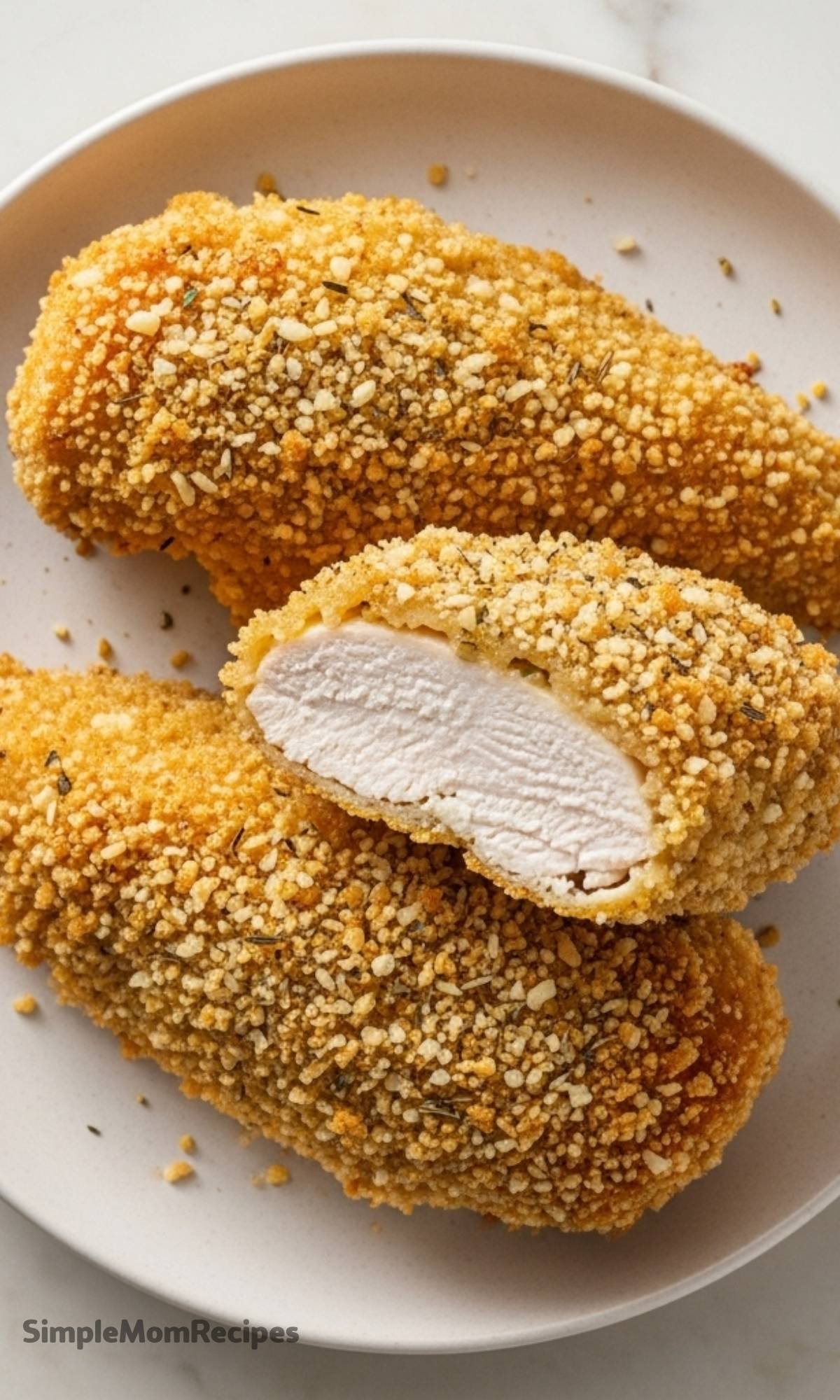 Baked Breaded Chicken Recipe – Simple Mom Recipes