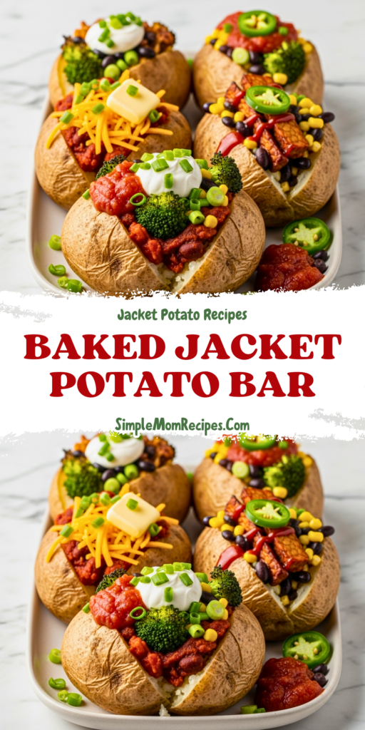 Baked Jacket Potato Bar Recipe