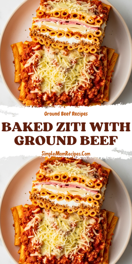 Baked Ziti with Ground Beef Recipe