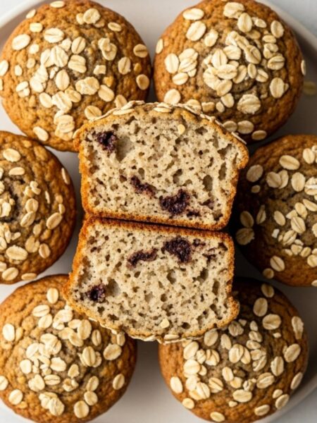 Banana Oatmeal Muffins Recipe