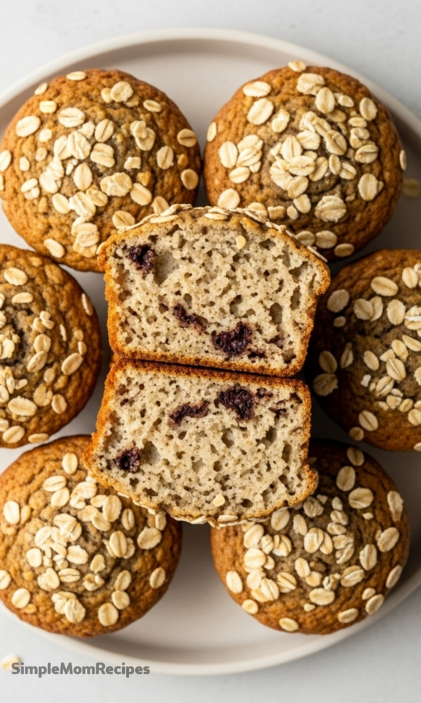 Banana Oatmeal Muffins Recipe