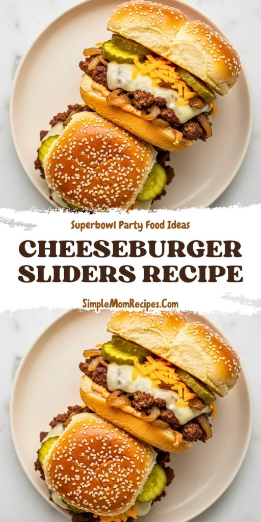 Cheeseburger Sliders Recipe