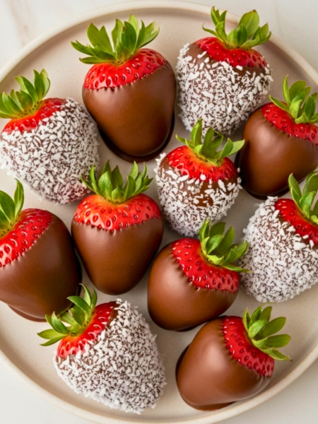 Chocolate Covered Strawberries Recipe