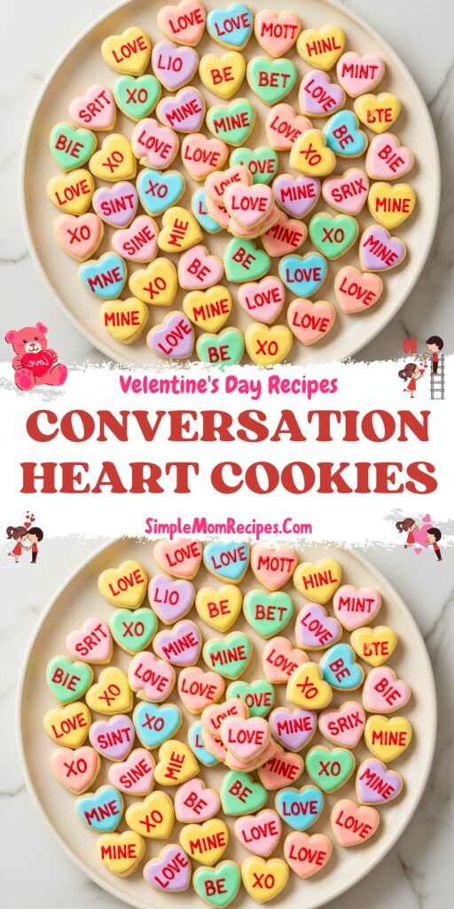 Conversation Heart Cookies Recipe
