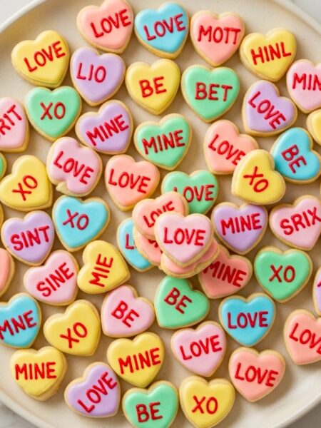 Conversation Heart Cookies Recipe