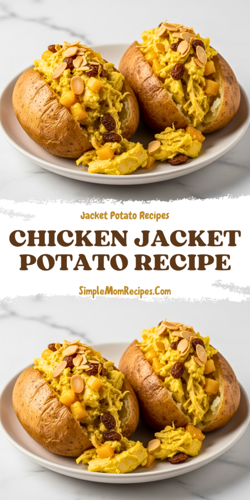 Coronation Chicken Jacket Potato Recipe