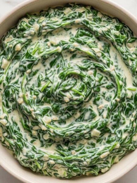 Creamed Spinach Recipe