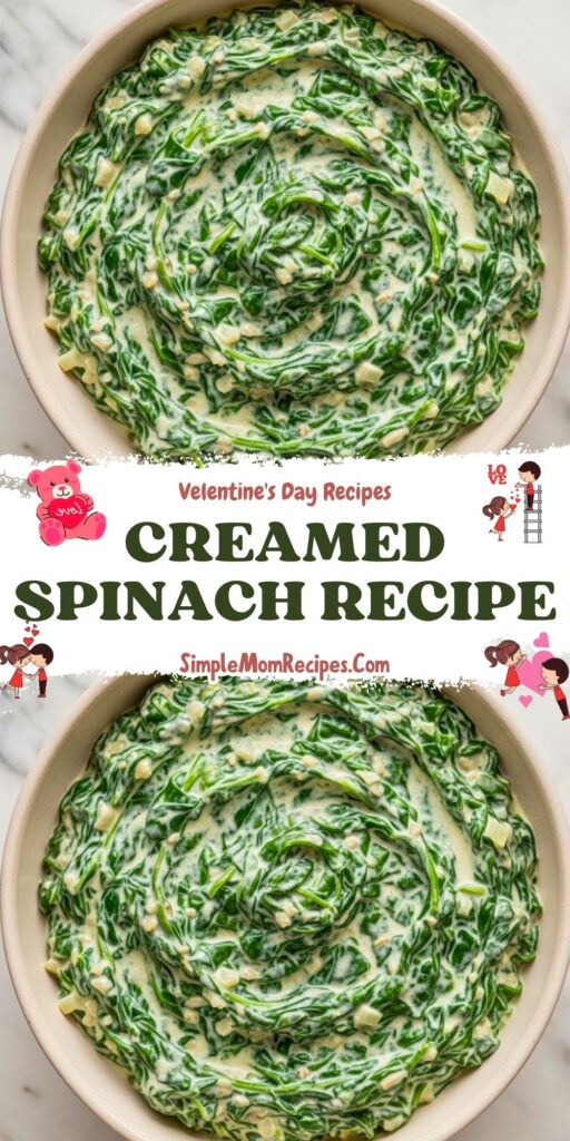 Creamed Spinach Recipe