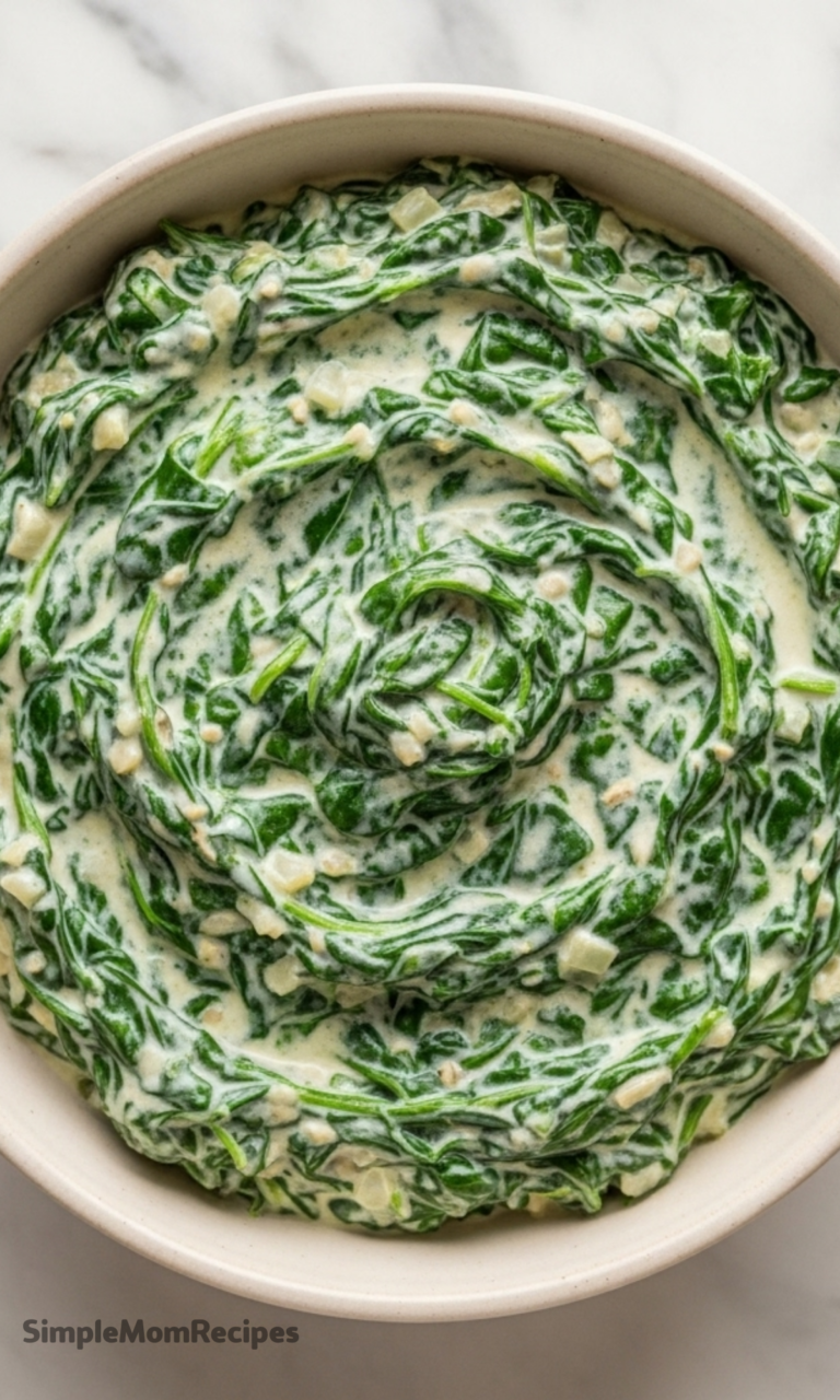 Creamed Spinach Recipe
