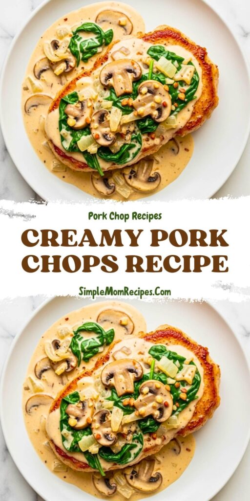 Creamy Pork Chops Recipe