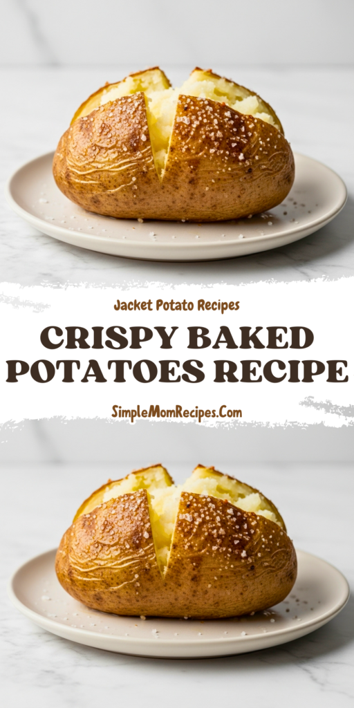 Crispy Baked Potatoes Recipe