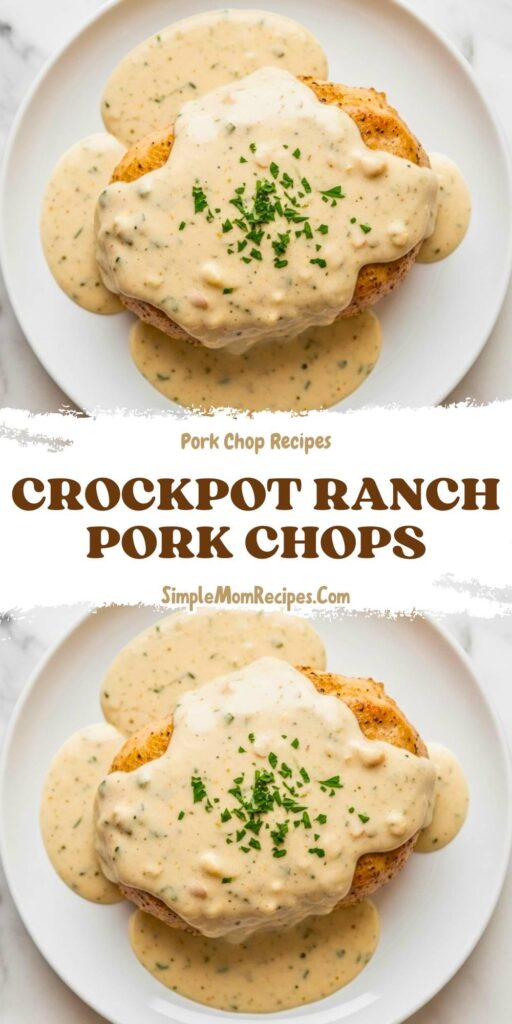 Crockpot Ranch Pork Chops Recipe