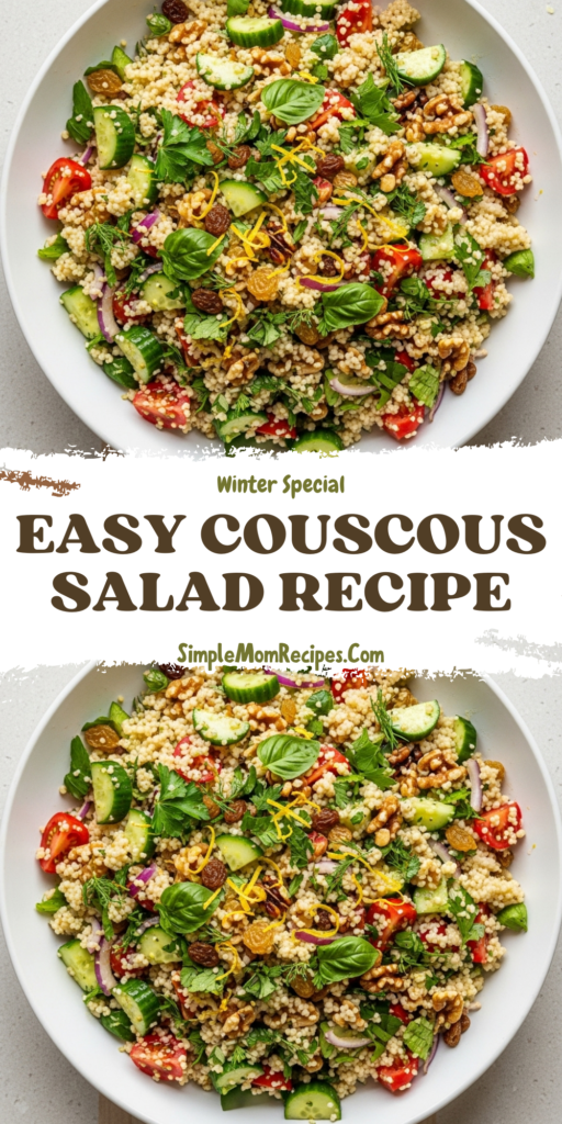 Easy Couscous Salad Recipe