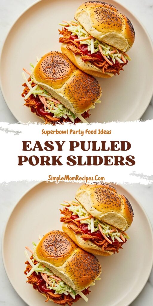 Easy Pulled Pork Sliders Recipe