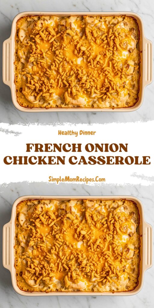 French Onion Chicken Casserole Recipe