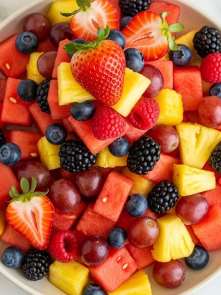 Fresh Fruit Bowl Recipe