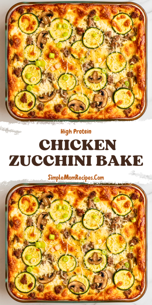 Ground Beef Zucchini Bake Recipe