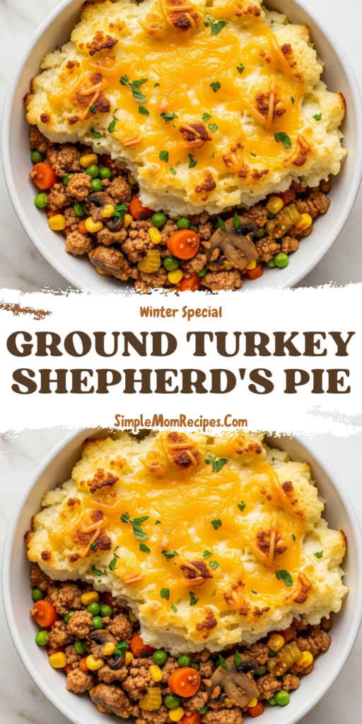 Ground Turkey Shepherd's Pie Recipe