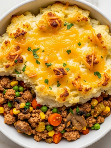 Ground Turkey Shepherd's Pie Recipe