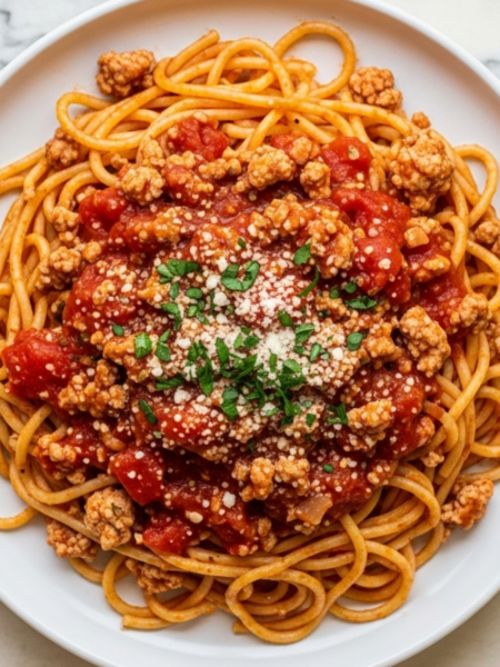 Ground Turkey Spaghetti Recipe