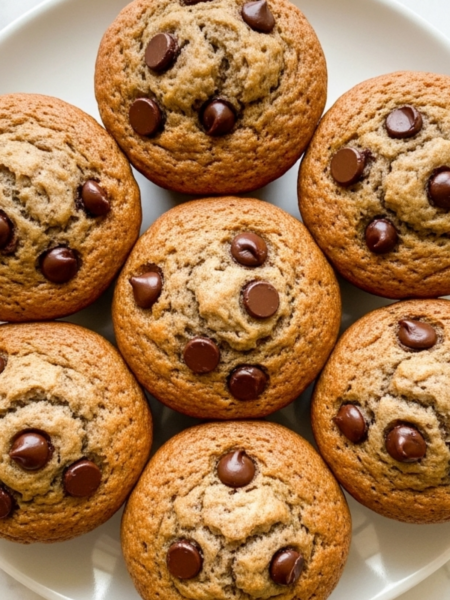 Healthy Banana Protein Muffins Recipe