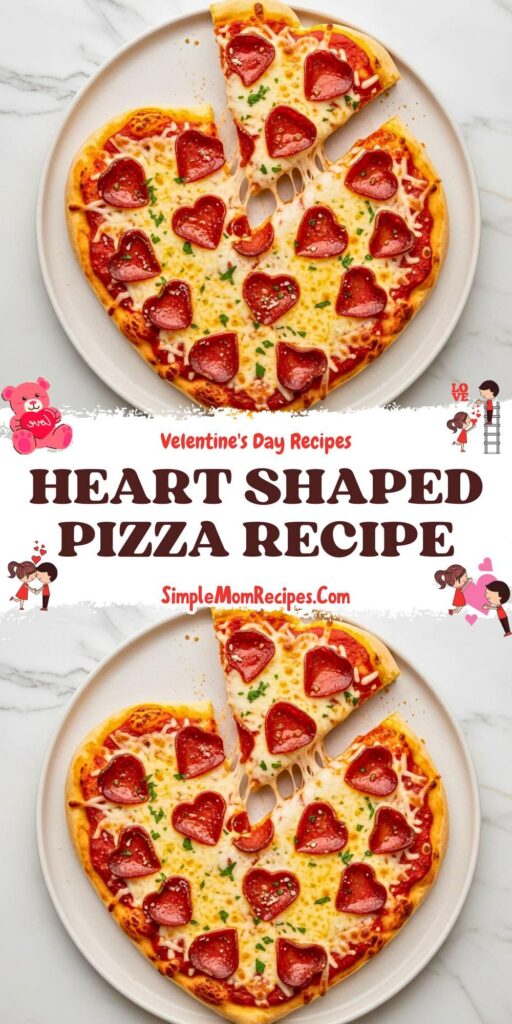 Heart Shaped Pizza Recipe