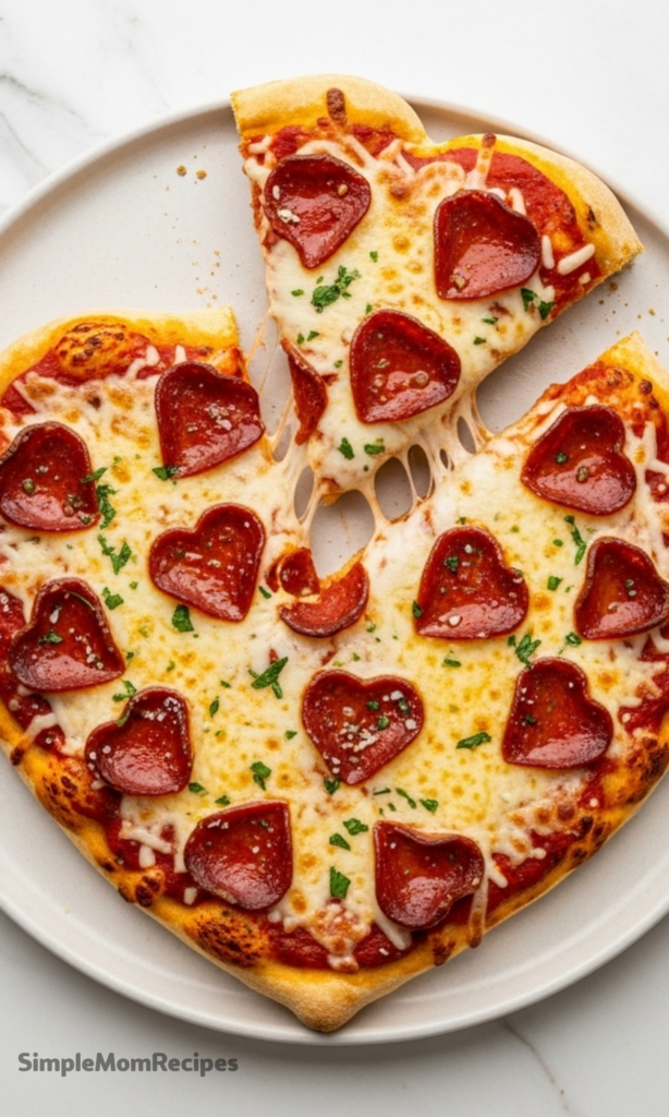 Heart Shaped Pizza Recipe