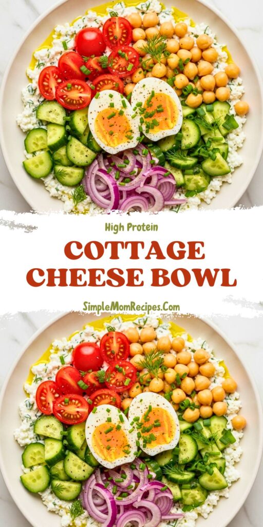 High Protein Cottage Cheese Bowl Recipe