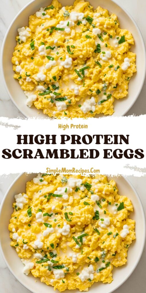 High Protein Scrambled Eggs Recipe