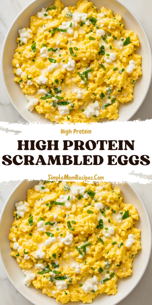 High Protein Scrambled Eggs Recipe