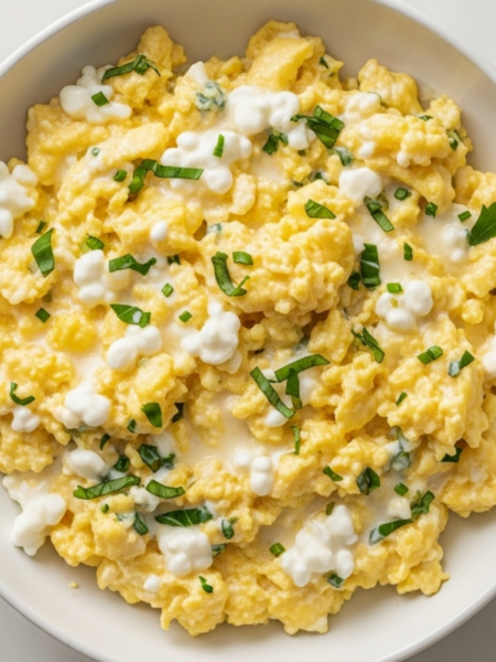 High Protein Scrambled Eggs Recipe