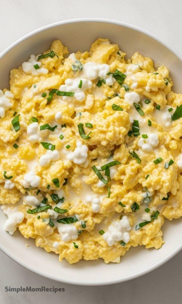 High Protein Scrambled Eggs Recipe