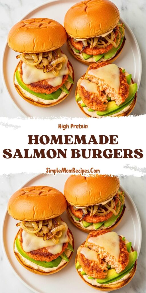 Homemade Salmon Burgers Recipe