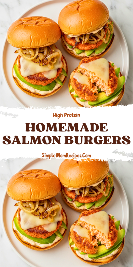 Homemade Salmon Burgers Recipe