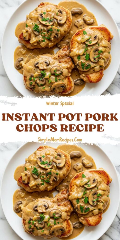 Instant Pot Pork Chops Recipe