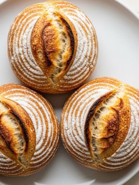 Mini Sourdough Loaves Recipe