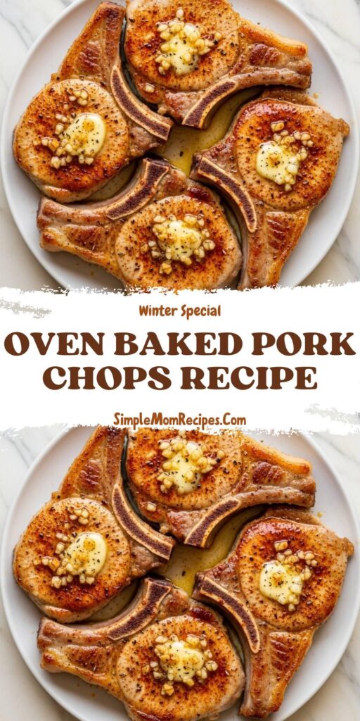 Oven Baked Pork Chops Recipe