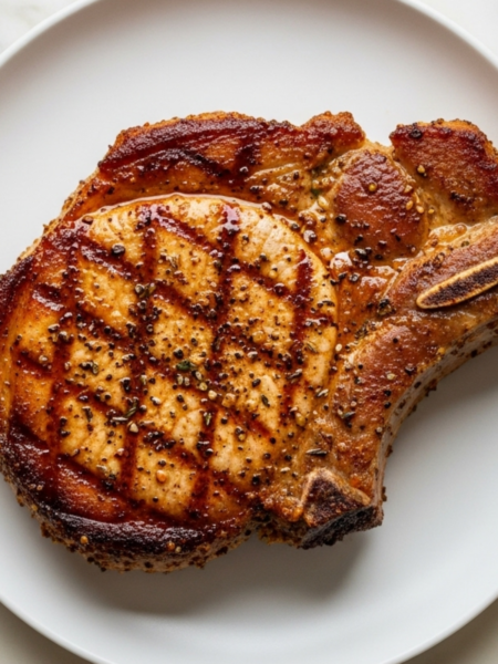 Pan Seared Pork Chops Recipe