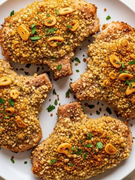 Parmesan Crusted Pork Chops Recipe