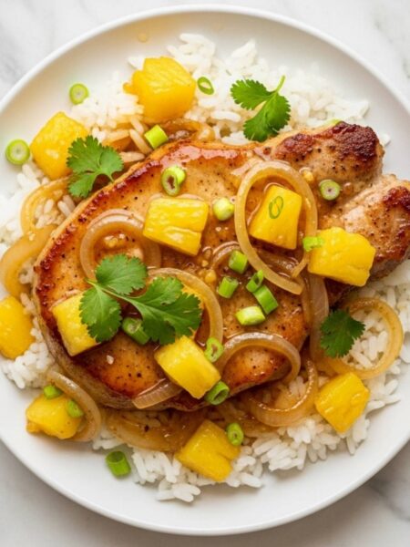 Pineapple Pork Chops Recipe