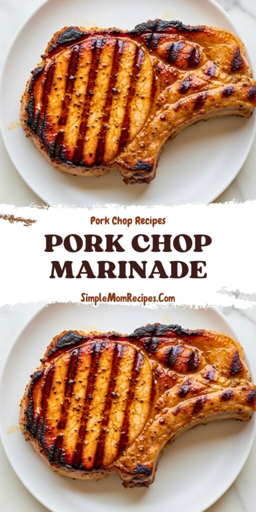 Pork Chop Marinade Recipe
