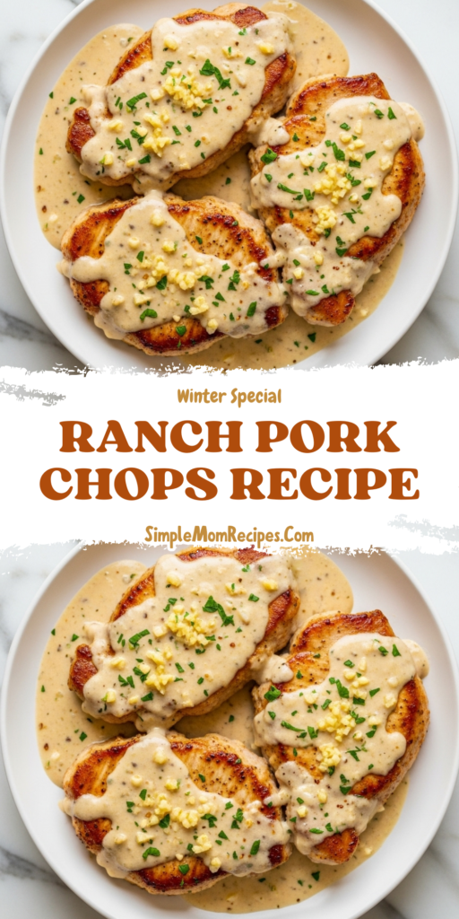 Ranch Pork Chops Recipe