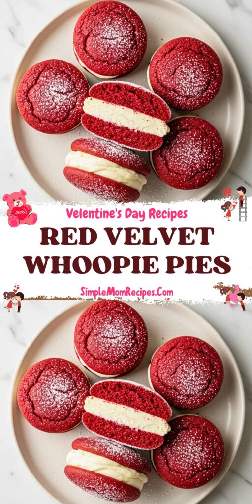 Red Velvet Whoopie Pies Recipe