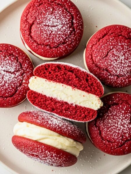 Red Velvet Whoopie Pies Recipe