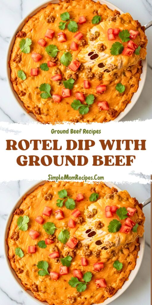 Rotel Dip with Beef Recipe