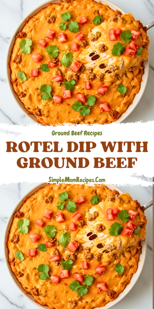Rotel Dip with Beef Recipe