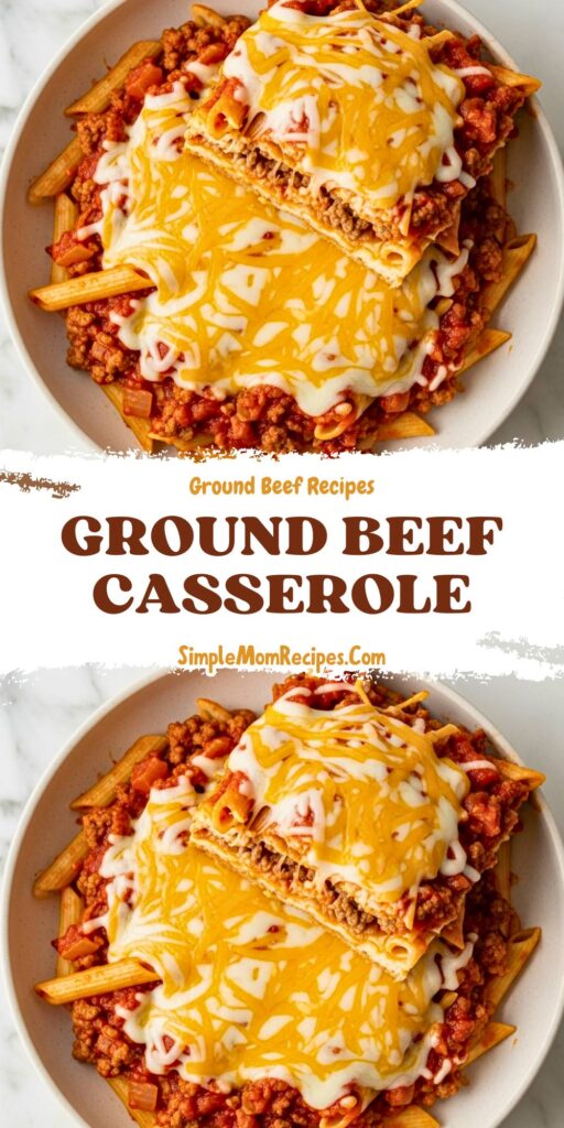 Simple Ground Beef Casserole Recipe