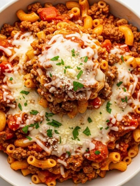 Slow Cooker Ground Beef Casserole Recipe