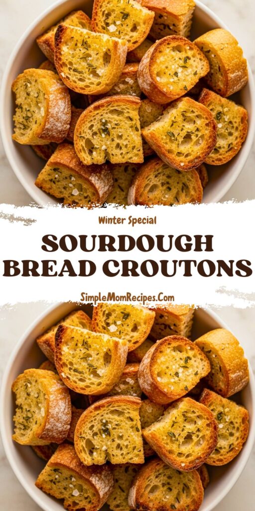 Sourdough Bread Croutons Recipe