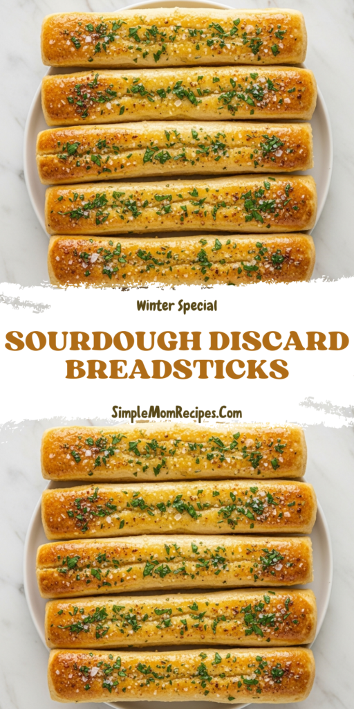 Sourdough Discard Breadsticks Recipe
